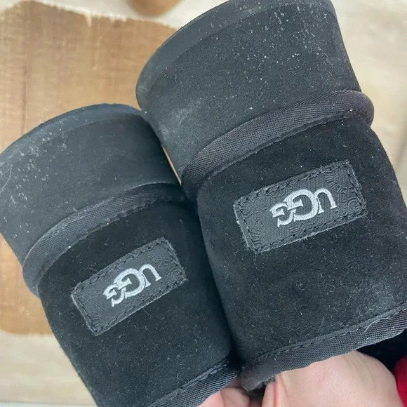 UGG Black Ankle Boots - Picture 5 of 8